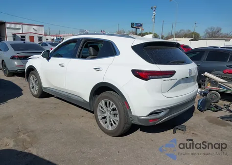 2022 Buick Envision Fwd Preferred from USA, damaged, VIN LRBAZLR43ND138468
